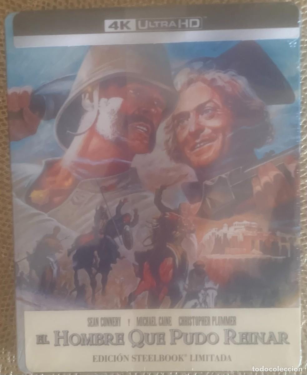 Cine: EL HOMBRE QUE PUDO REINAR (John Huston, 1975) - EDICION 4K UHD BLU RAY