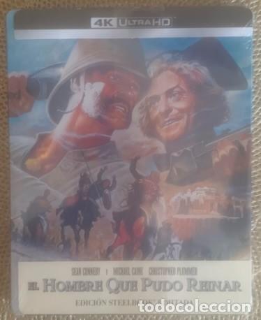 Cine: EL HOMBRE QUE PUDO REINAR (John Huston, 1975) - EDICION 4K UHD BLU RAY