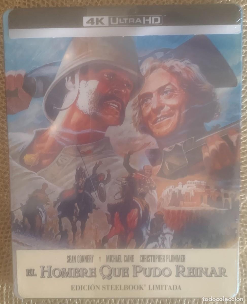 Cine: EL HOMBRE QUE PUDO REINAR (John Huston, 1975) - EDICION 4K UHD BLU RAY