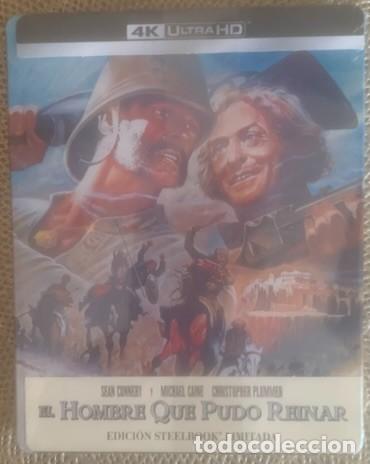 Cine: EL HOMBRE QUE PUDO REINAR (John Huston, 1975) - EDICION 4K UHD BLU RAY