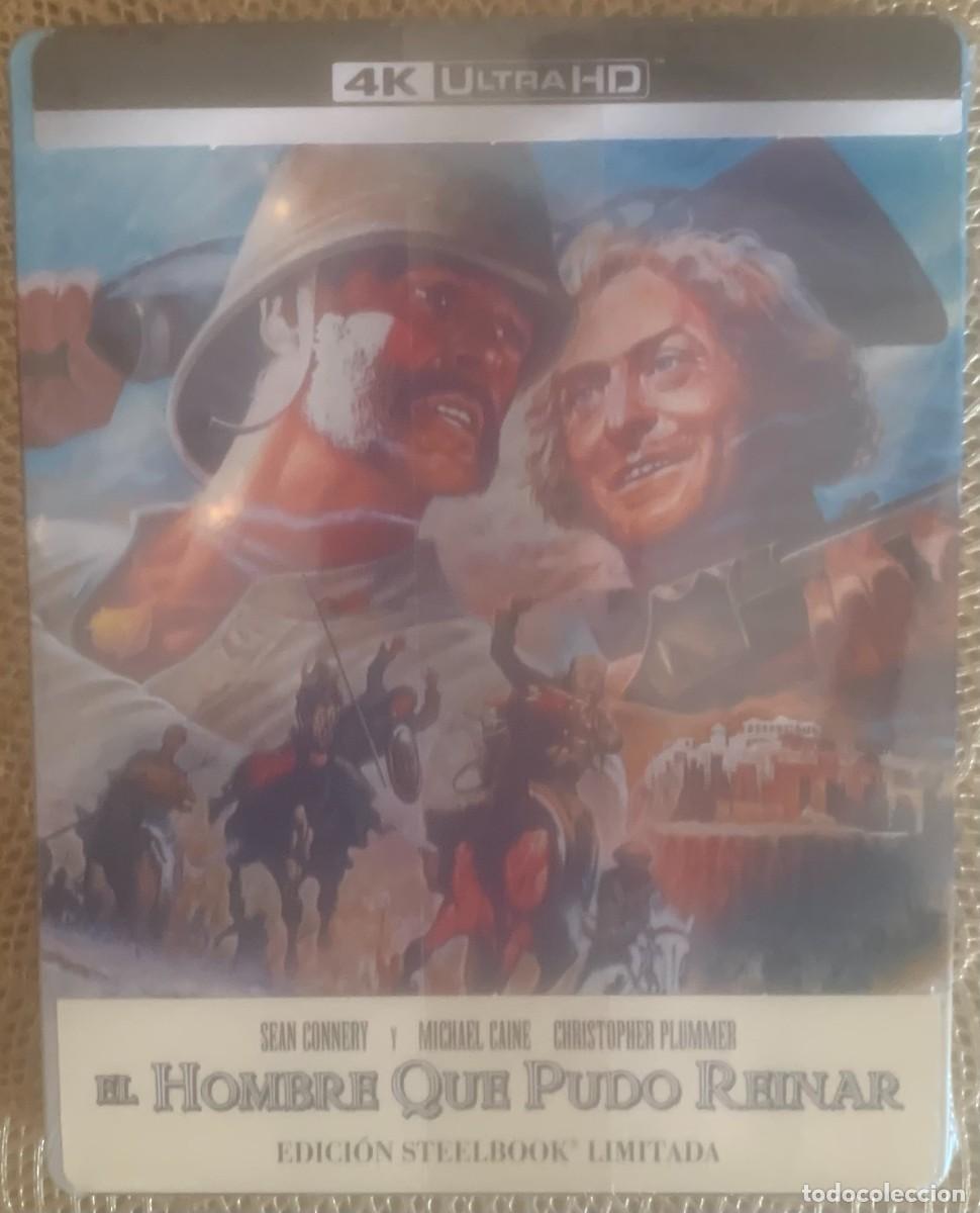 Cine: EL HOMBRE QUE PUDO REINAR (John Huston, 1975) - EDICION 4K UHD BLU RAY
