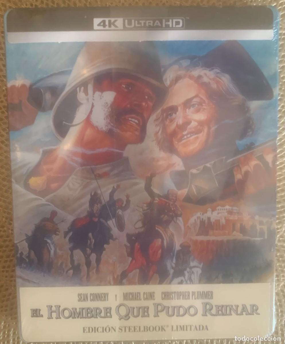 Cine: EL HOMBRE QUE PUDO REINAR (John Huston, 1975) - EDICION 4K UHD BLU RAY