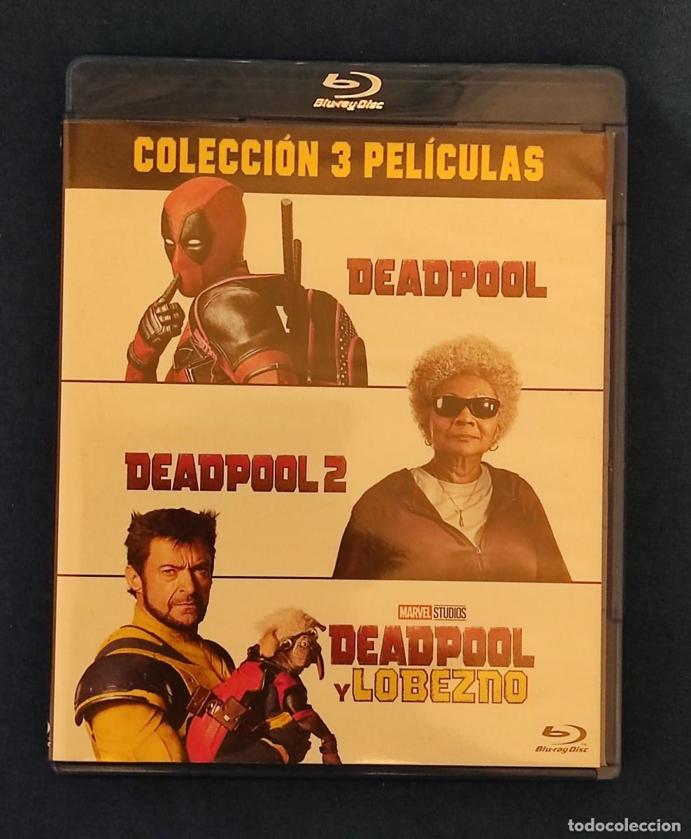 Cine: Trilogia Deadpool (1, 2 y Lobezno) en Blu ray - ENVIO INCLUIDO