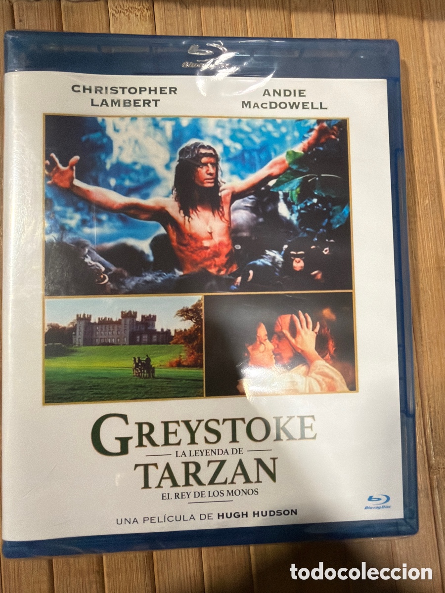 Cine: Greystoke la leyenda de Tarzan BLU-RAY PRECINTADO
