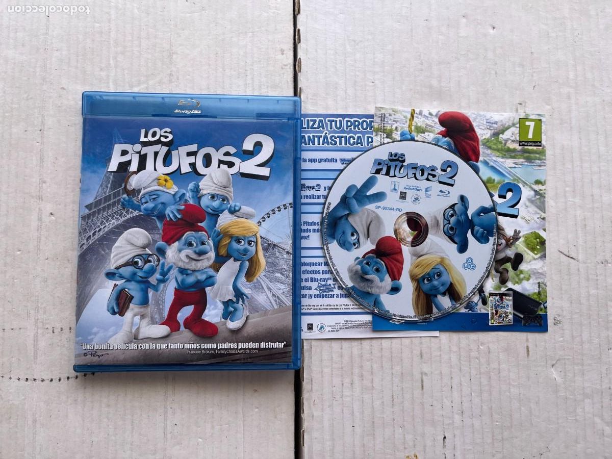 Cine: LOS PITUFOS 2 - PELICULA BRAY BLURAY KREATEN