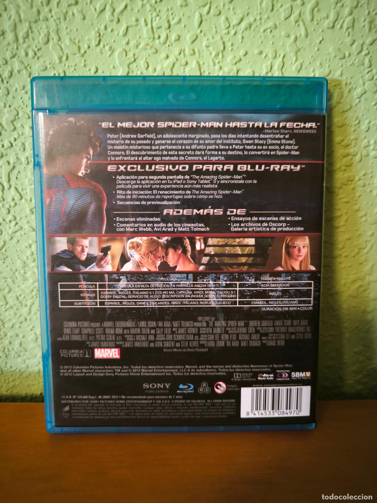 Cine: The Amazing Spider-Man (edici&oacute;n de 2 discos)