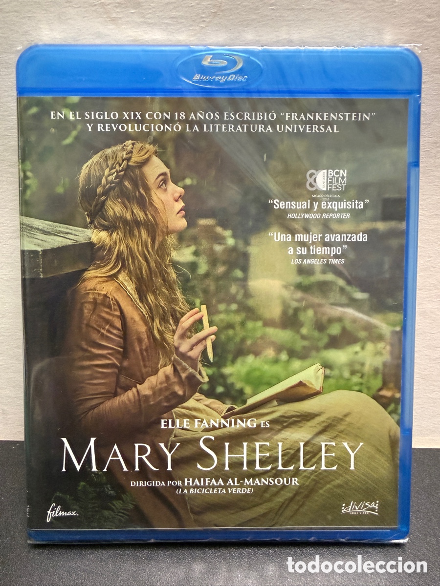 Cine: Mary Shelley (Blu-ray) Elle Fanning