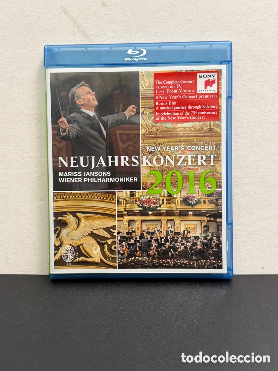 Cine: Mariss Jansons / Wiener Philharmoniker - Neujahrskonzert 2016 (Blu-ray)