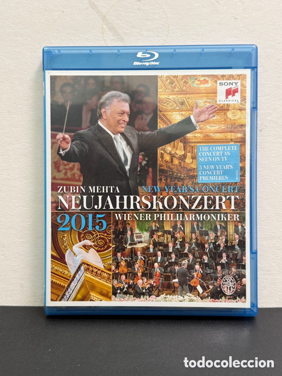Cine: Zubin Mehta / Wiener Philharmoniker - Neujahrskonzert 2015 (New Year's Concert 2015) (Blu-ray)