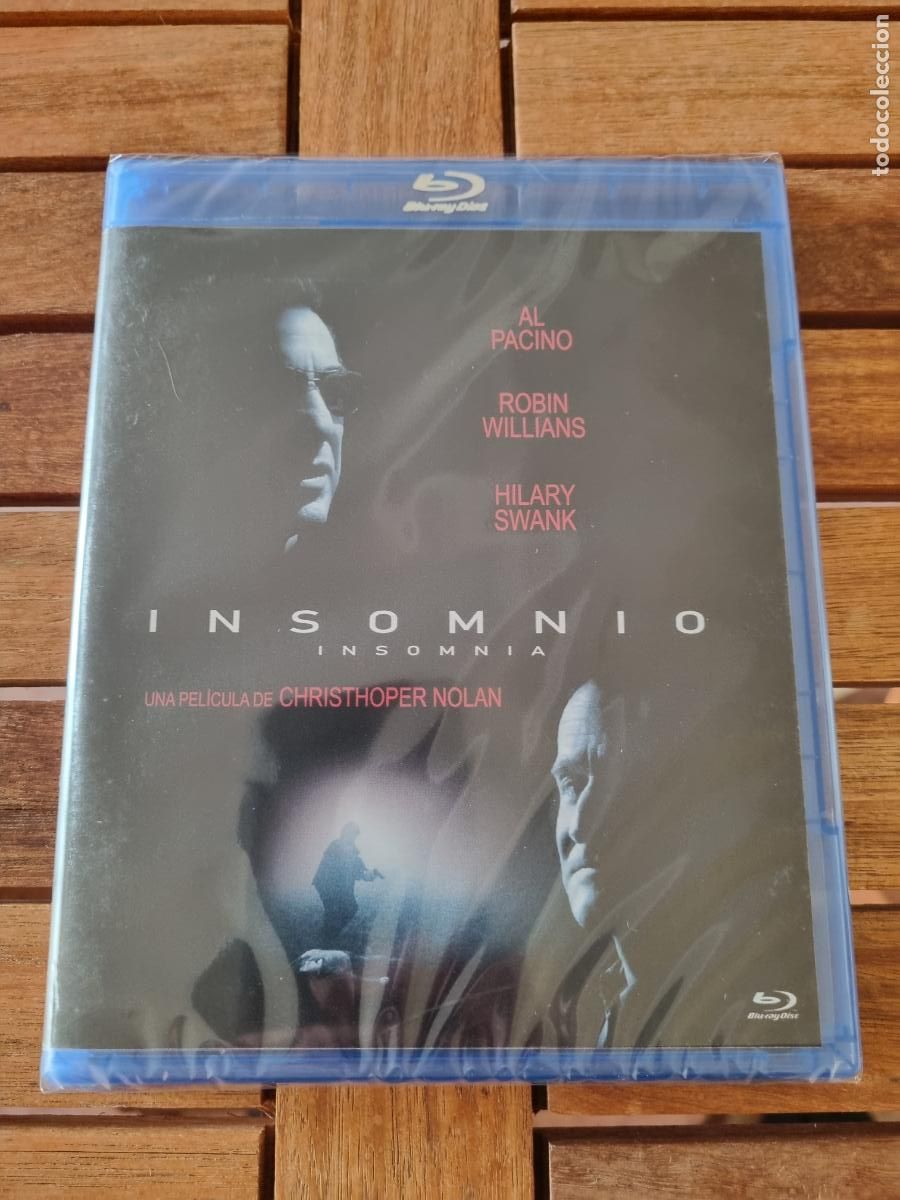 Cine: Insomnio - Blu-ray nuevo - Insomnia - Christopher Nolan - Al pacino y Robin Williams