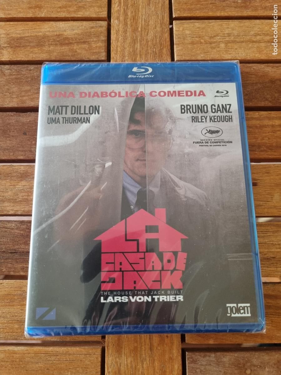Cine: La casa de Jack - Blu-ray nuevo - The House That Jack Built - Matt Dillon y Uma Thurman