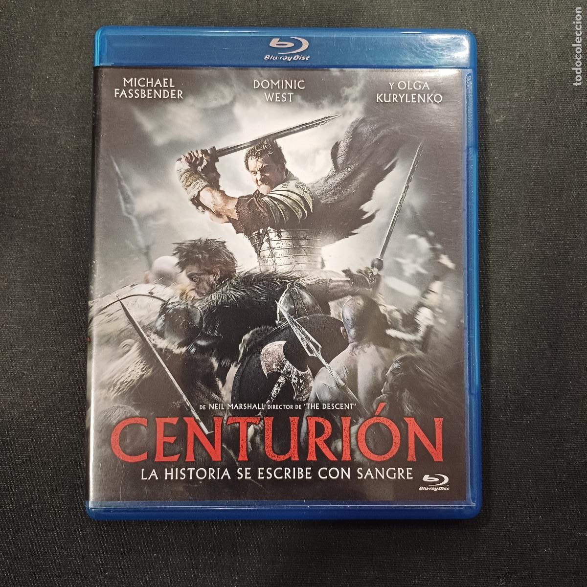 Cine: CENTURION/MICHAEL FASSBENDER/BLU RAY DISC.