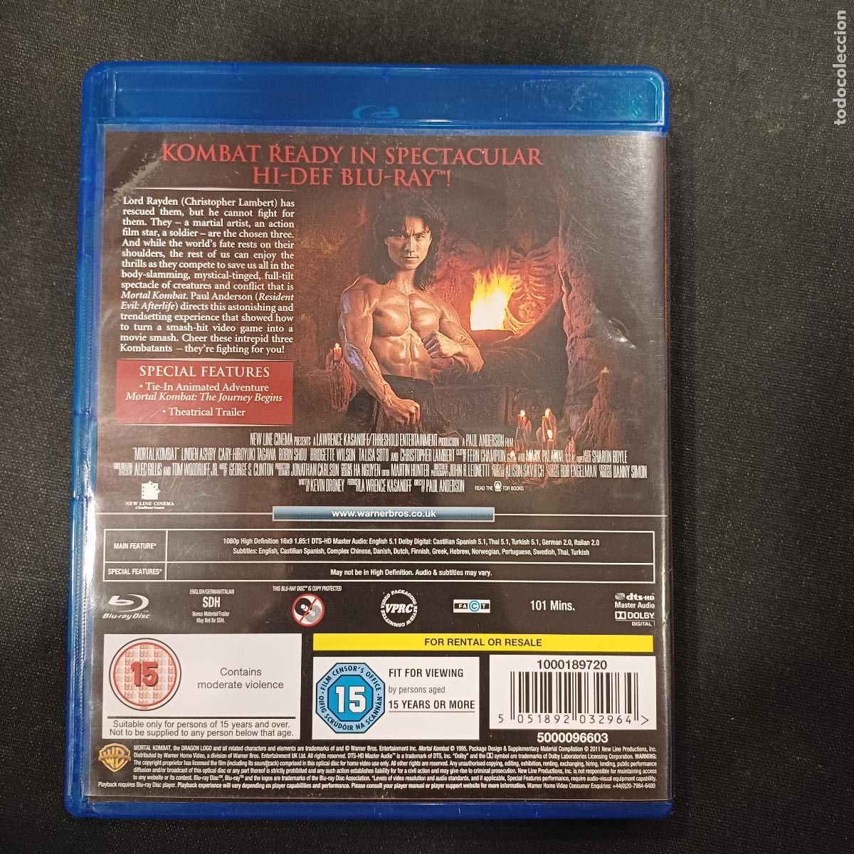 Cine: MORTAL KOMBAT/BLU RAY DISC. - Foto 3