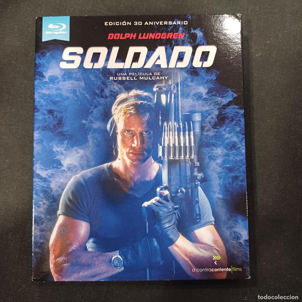 Cine: SOLDADO/DOLPH LUNDGREN/BLU RAY DISC 30 ANIVERSARIO 2 DISCOS.