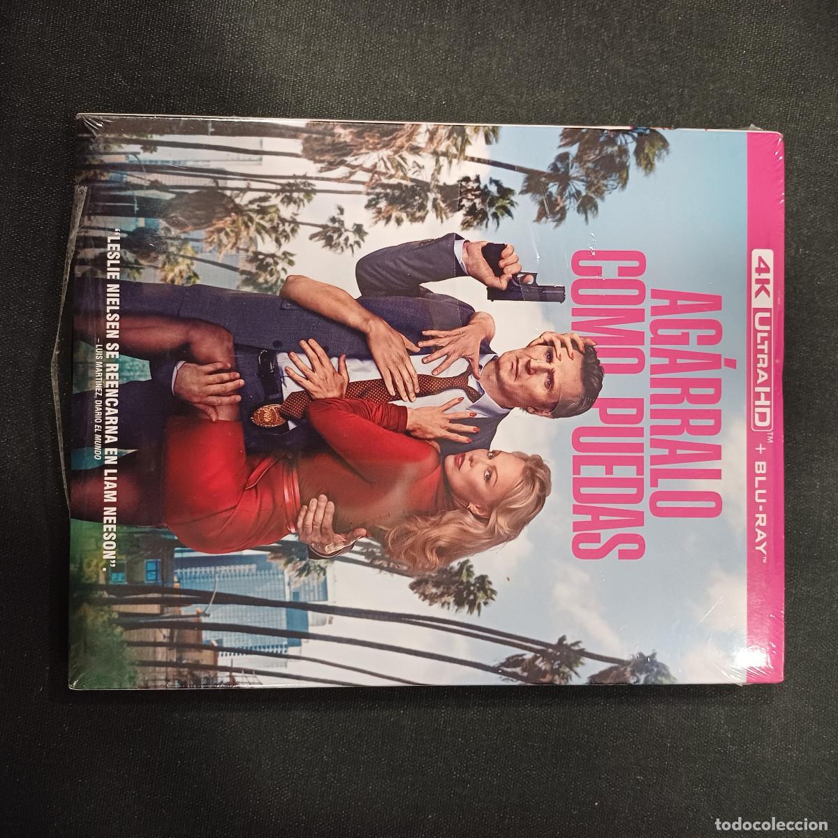 Cine: AGARRALO COMO PUEDAS/4K ULTRA+ BLU RAY/PRECINTADO&iexcl;&iexcl;.