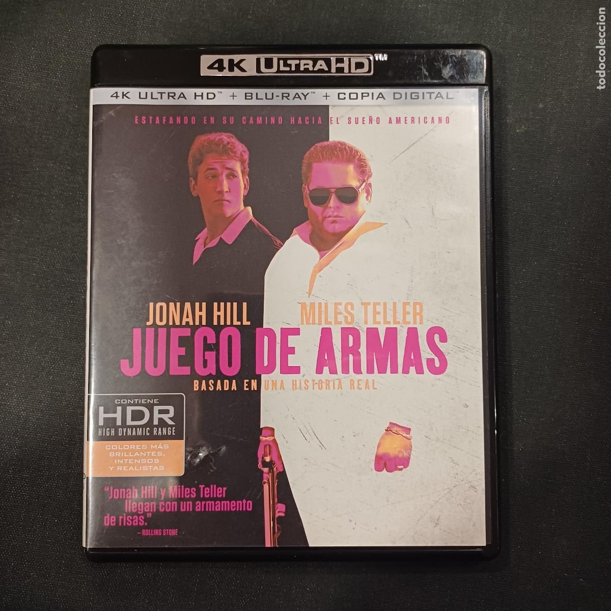 Cine: JUEGO DE ARMAS/4K ULTRA+ BLU RAY+COPIA DIGITAL.