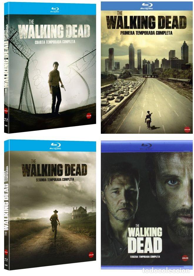 Cine: PACK WALKING DEAD TEMP. 1, 2, 3 Y 4 - BLU-RAY