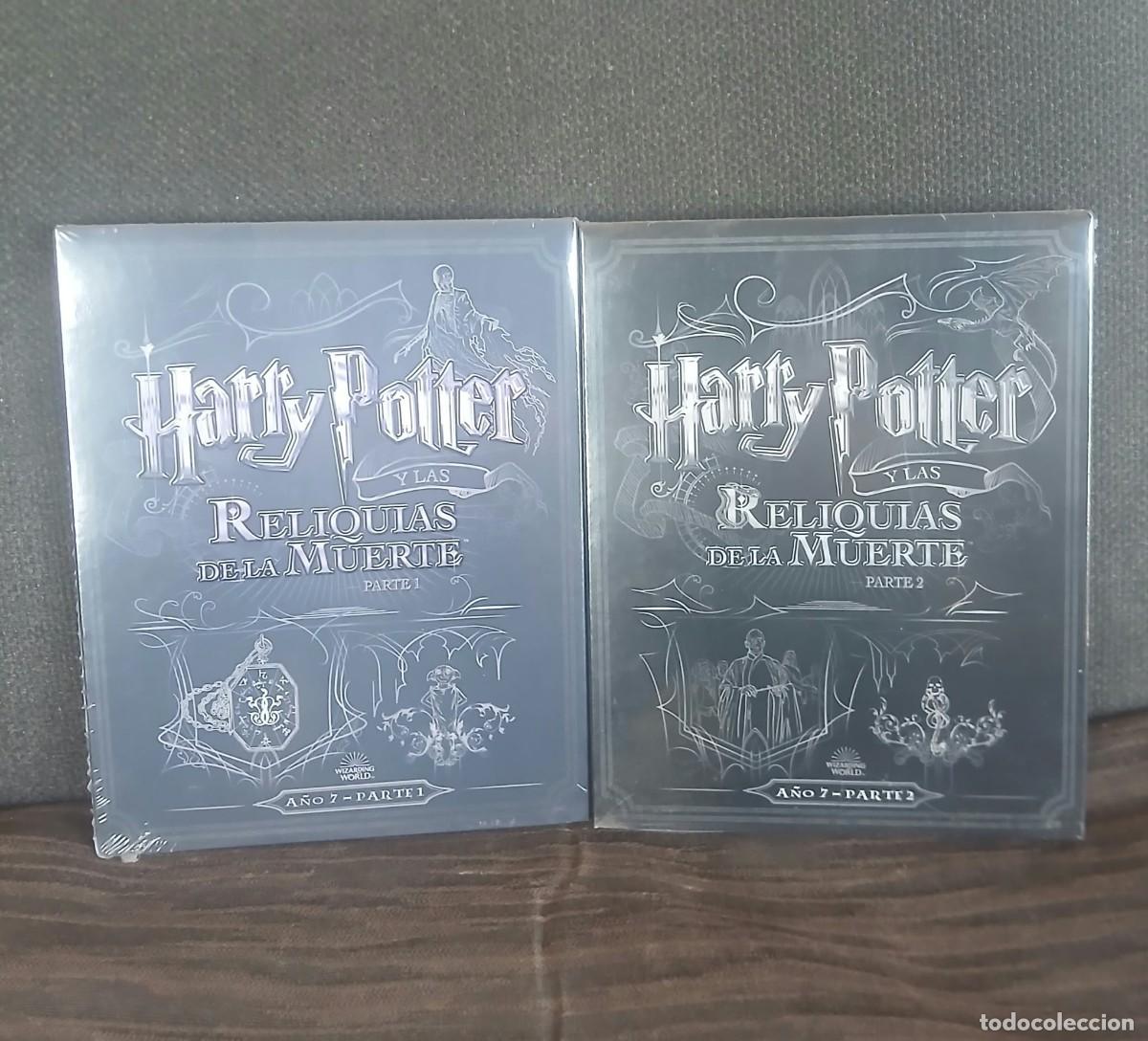 Cine: HARRY POTTER Y LAS RELIQUIAS DE LA MUERTE 1 Y 2 EN 2 BLURAYS PRECINTADOS EDICION CON SOBREFUNDA