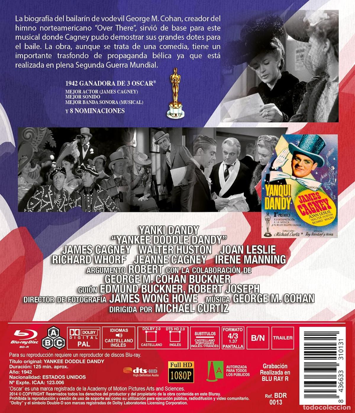 Cine: Yanqui Dandy (Blu-Ray R) - NUEVO - Foto 2