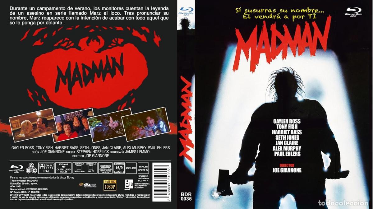 Cine: Madman (Blu-Ray R) - NUEVO - Foto 2