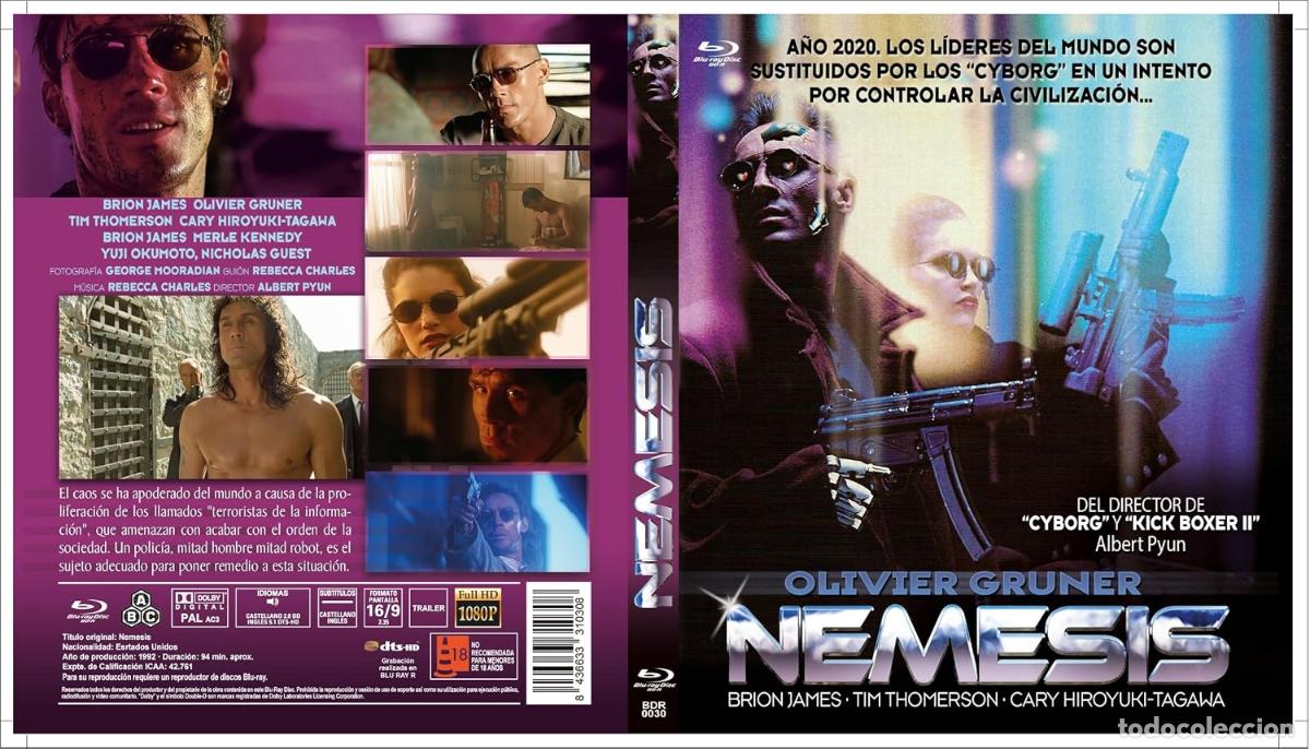 Cine: Nemesis (Blu-Ray R) - NUEVO - Foto 2