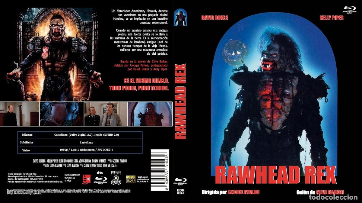 Cine: Rawhead Rex (Blu-Ray R) - NUEVO - Foto 2