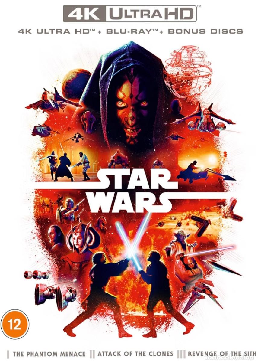 Cine: PACK TRILOGIA STAR WARS - EDICION COLECCIONISTA 4K UHD