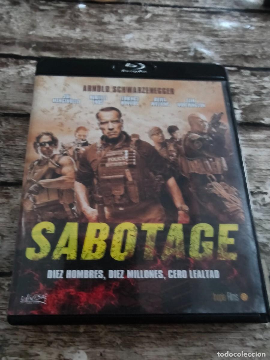 Cine: BLU RAY - SABOTAGE - ARNOLD SCHWARZENEGGER , SAM WORTHINGTON - LEER CONDICIONES DE VENTA