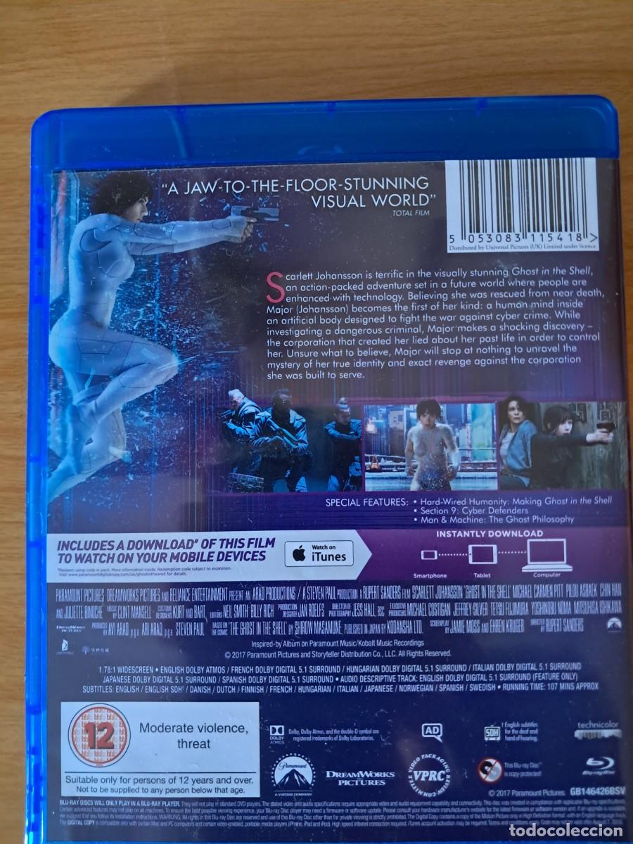 Cine: Ghost in the shell (Blu Ray - Foto 2