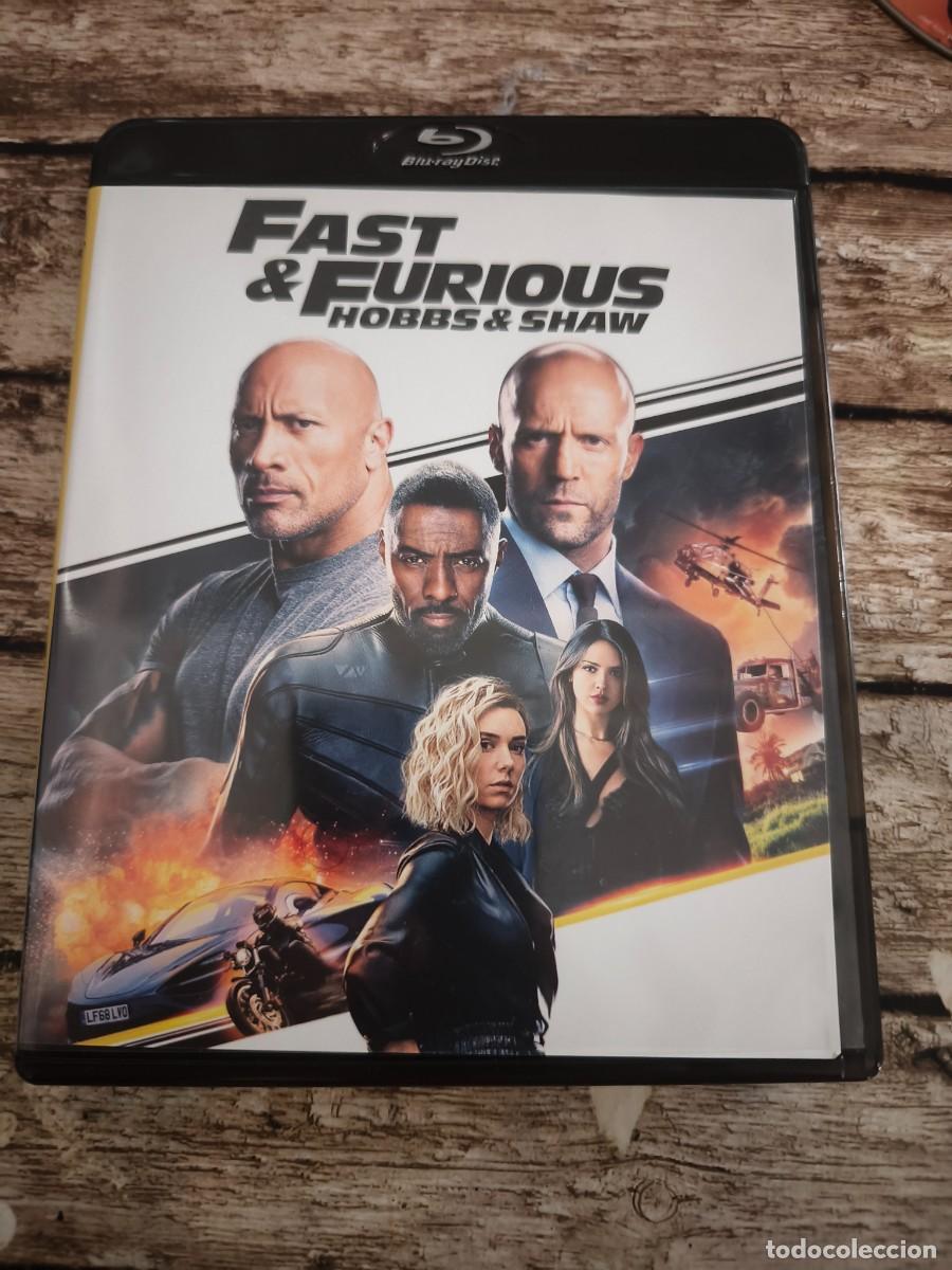 Cine: BLU RAY - FAST & FURIOUS , HOBBS & SHAW - JASON STATHAM , DWAYNE JOHNSON - LEER CONDICIONES DE VENTA