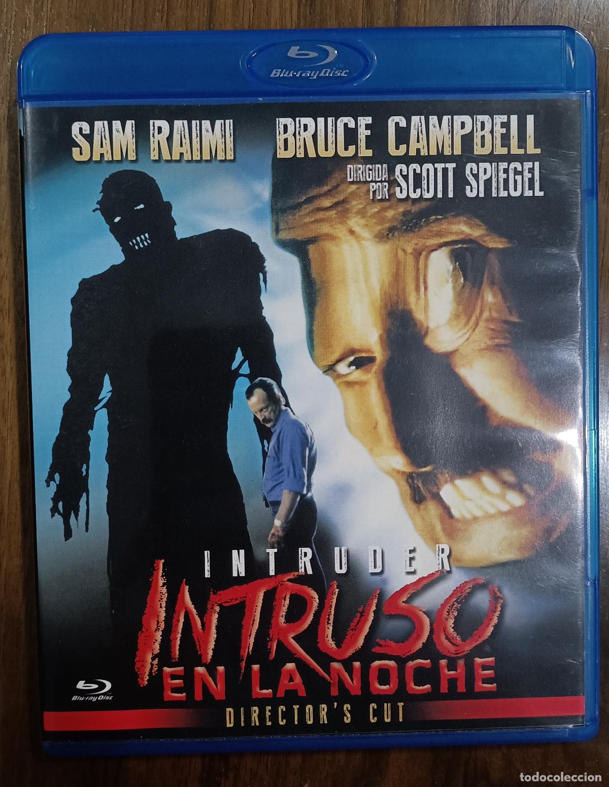 Cinema: BLURAY --- INTRUSO EN LA NOCHE (Prensado) --- car&aacute;tula reversible --- Con Bruce Campbell y Sam Raimi