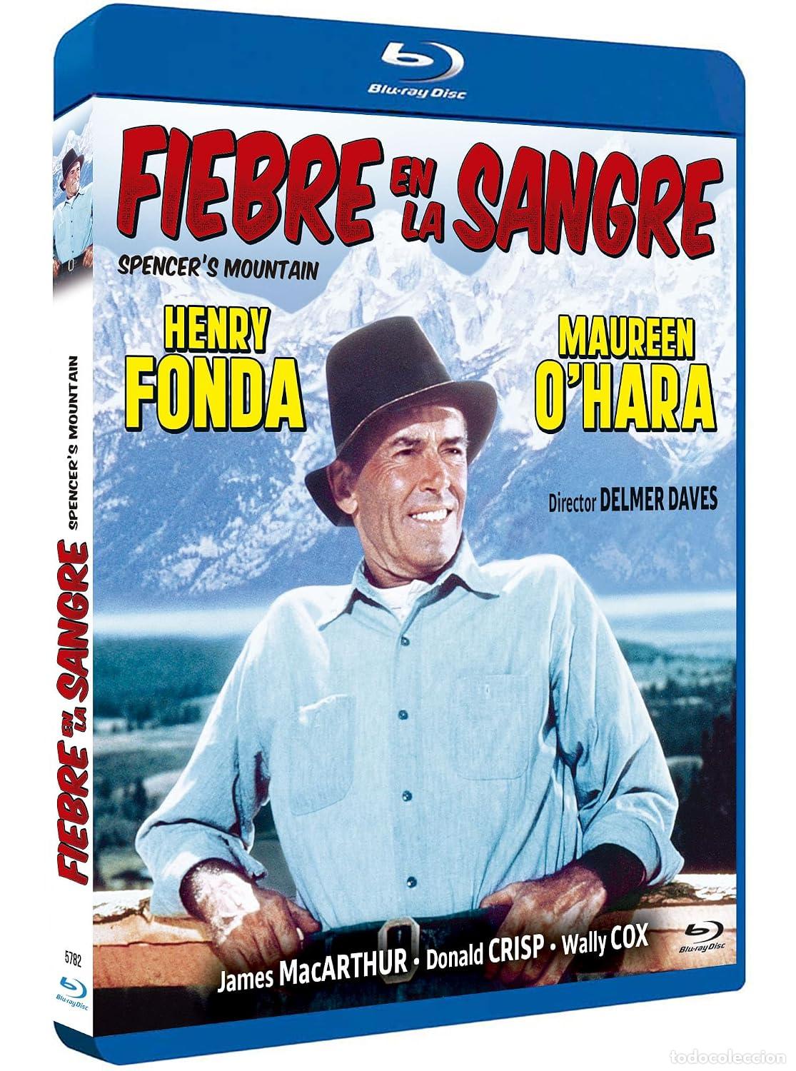 Cine: N1126 Fiebre en la Sangre BD 1963 Spencer&acute;s Mountain - NUEVO