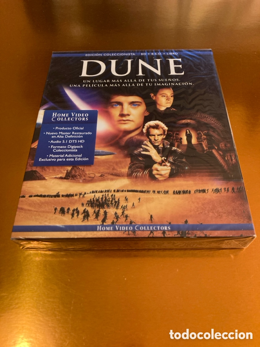 Cine: Dune (1984) - Edici&oacute;n Coleccionista Digipak (Blu-ray + BSO CD + Libro) - David Lynch