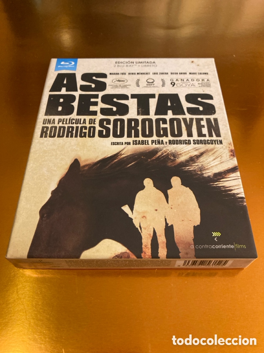 Cine: As Bestas - Edici&oacute;n Especial Limitada Digipak (2 BD + Libro) - Sorogoyen