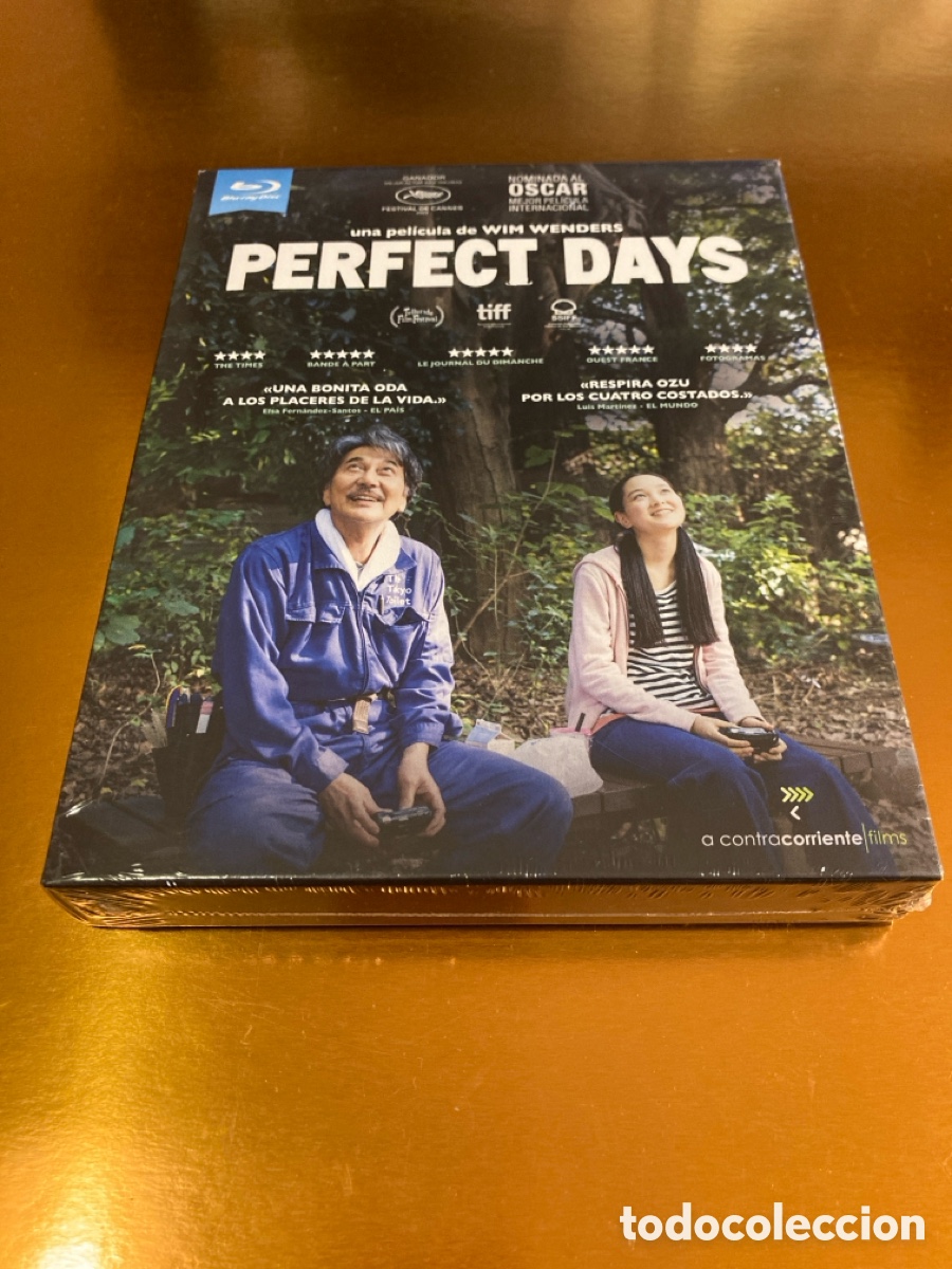 Cine: Perfect Days - Edici&oacute;n Especial Limitada Digipak (2 Blu-ray + Libro 56 p&aacute;gs) - Wim Wenders