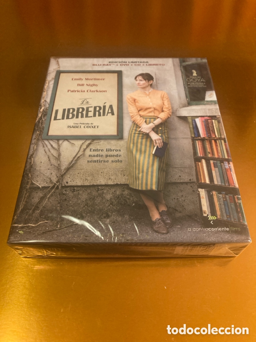 Cine: La Librer&iacute;a (Edici&oacute;n Limitada) - Isabel Coixet - Blu-ray + DVD + CD BSO + Libro 32 p&aacute;gs
