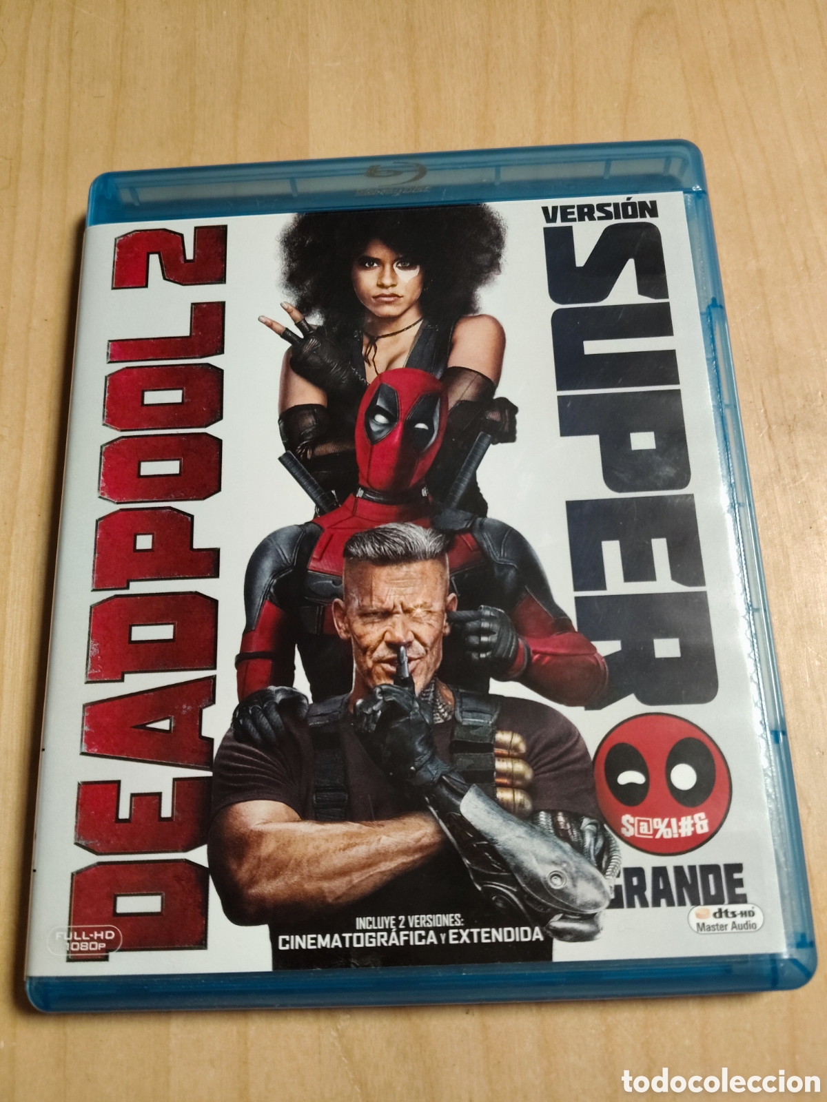 Cine: RB105 Deadpool 2 BLURAY SEGUNDAMANO