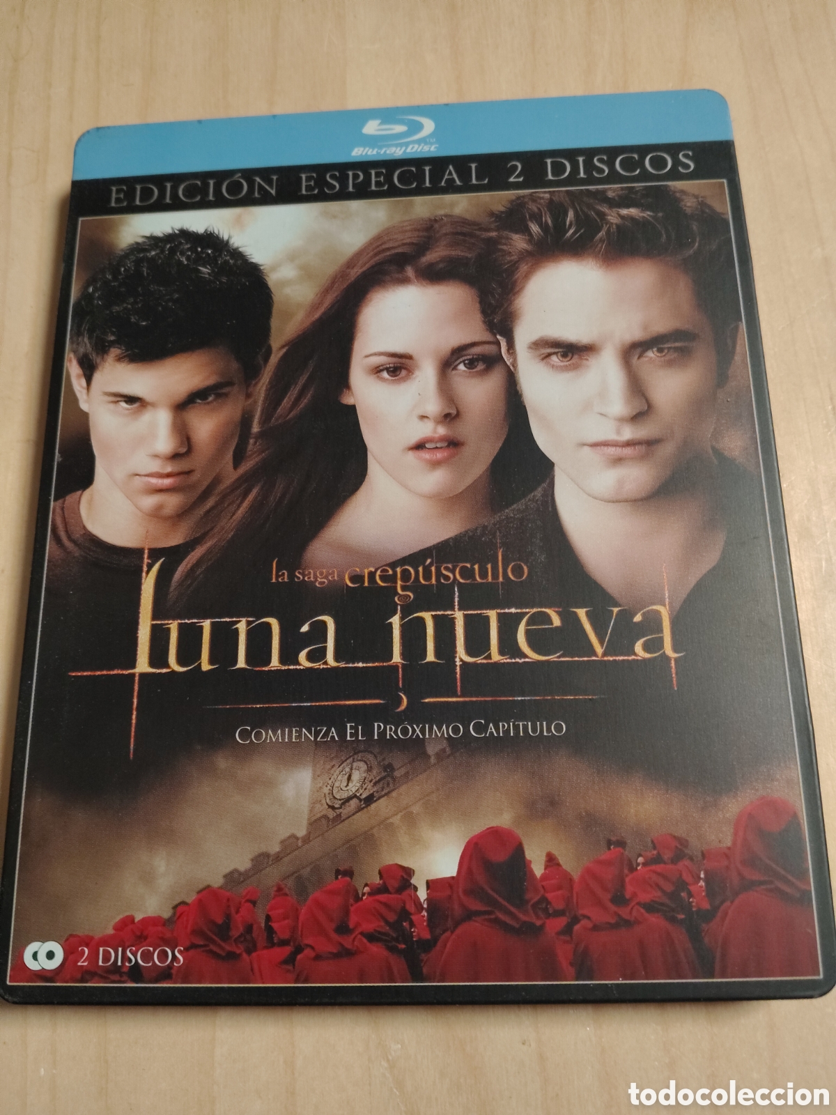 Cine: RB105 Luna nueva edici&oacute;n steelbook BLURAY SEGUNDAMANO