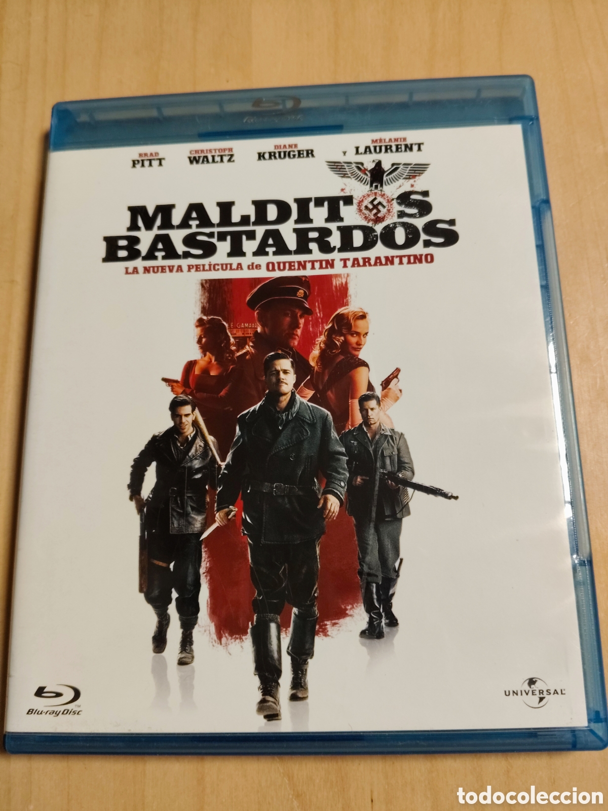 Cine: RB105 malditos bastardos BLURAY SEGUNDAMANO
