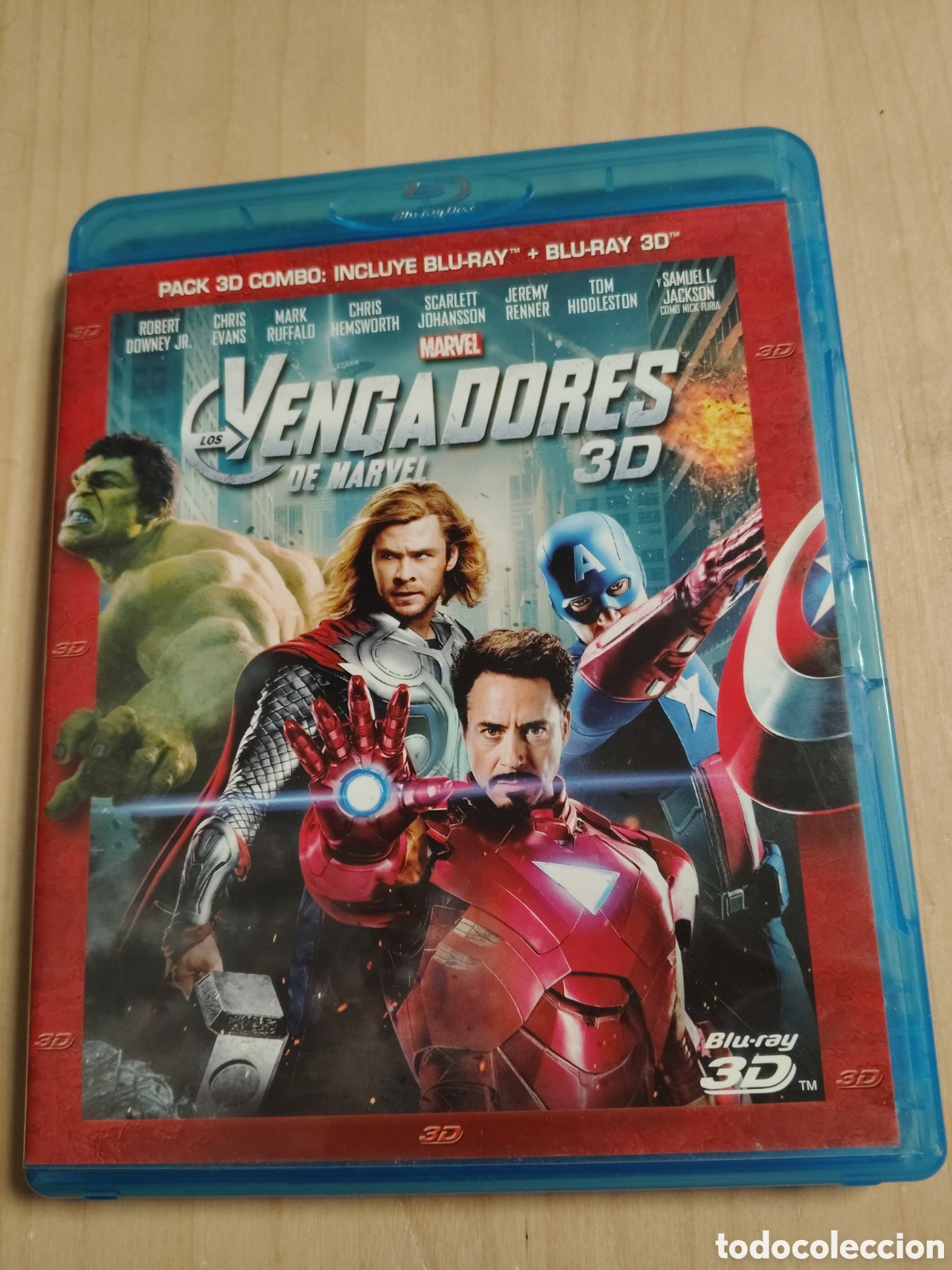 Cine: RB104 los vengadores 3D BLURAY SEGUNDAMANO