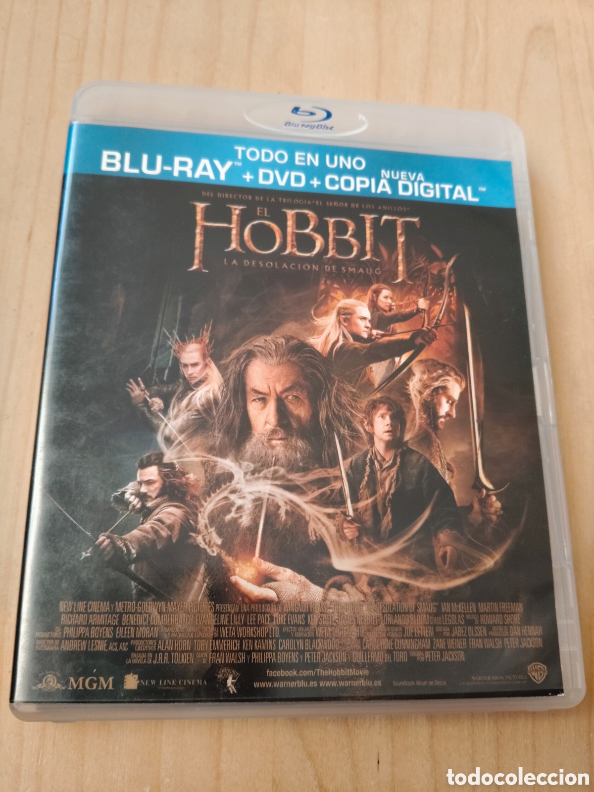 Cine: RB102 el hobbit la desolaci&oacute;n de smaug BLURAY SEGUNDAMANO