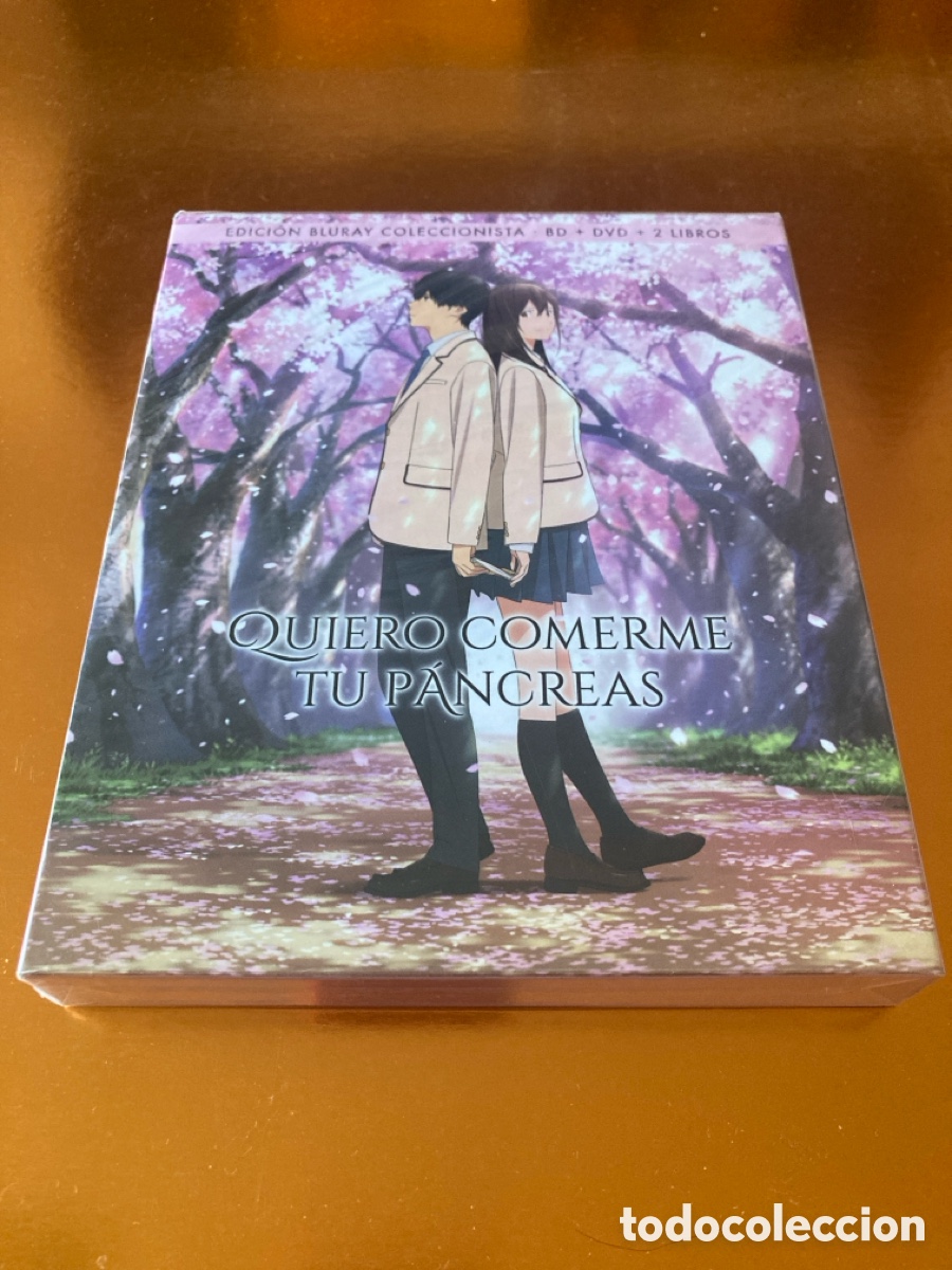 Cin&eacute;ma: Quiero Comerme tu P&aacute;ncreas - Edici&oacute;n Especial Coleccionista A4 (BD + DVD + 2 Libros)
