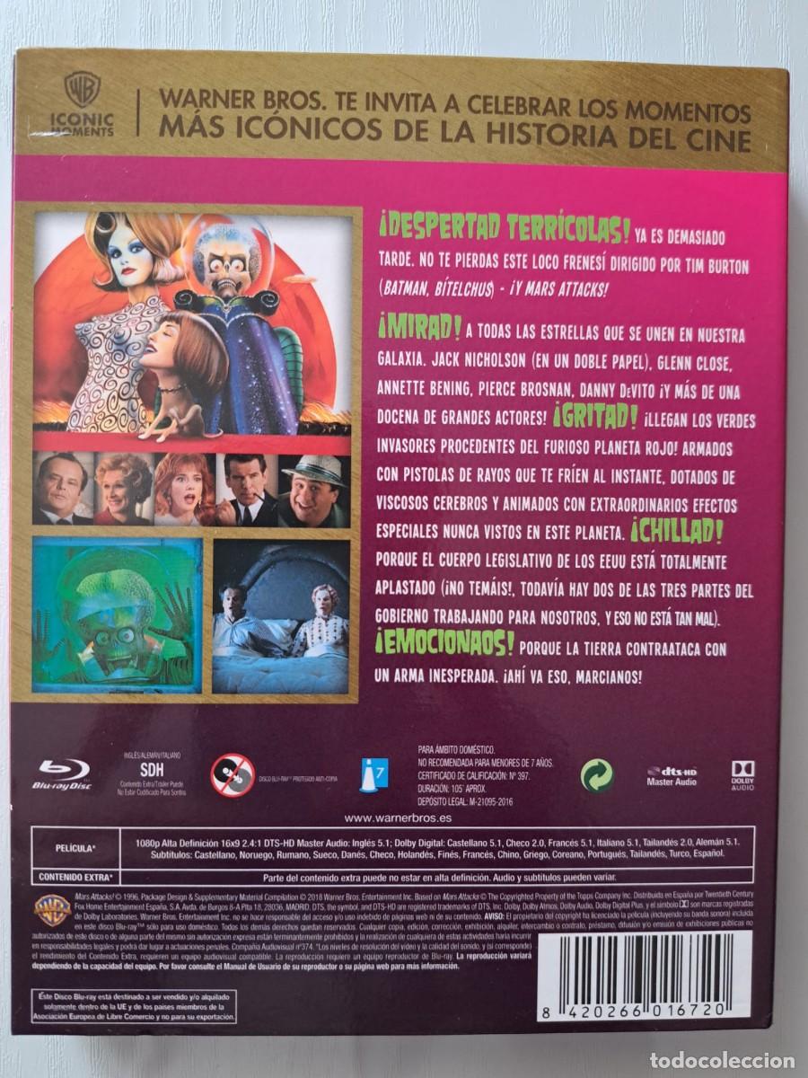 Cine: Mars attacks! Blu-ray (Edici&oacute;n especial) - Foto 4