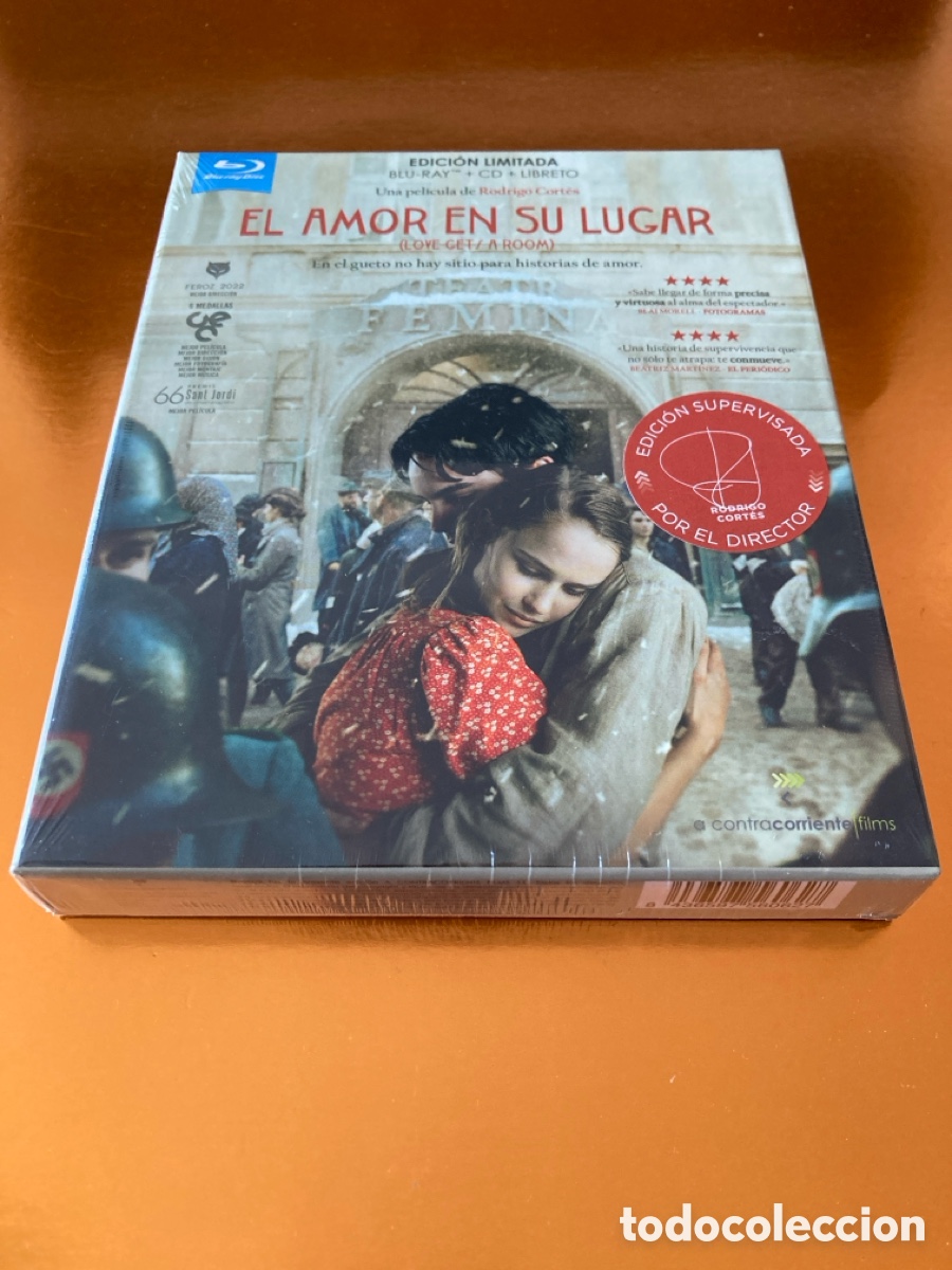 Cine: El Amor en su Lugar Blu-ray + CD + Libreto Edici&oacute;n Limitada A ContraCorriente Precintada