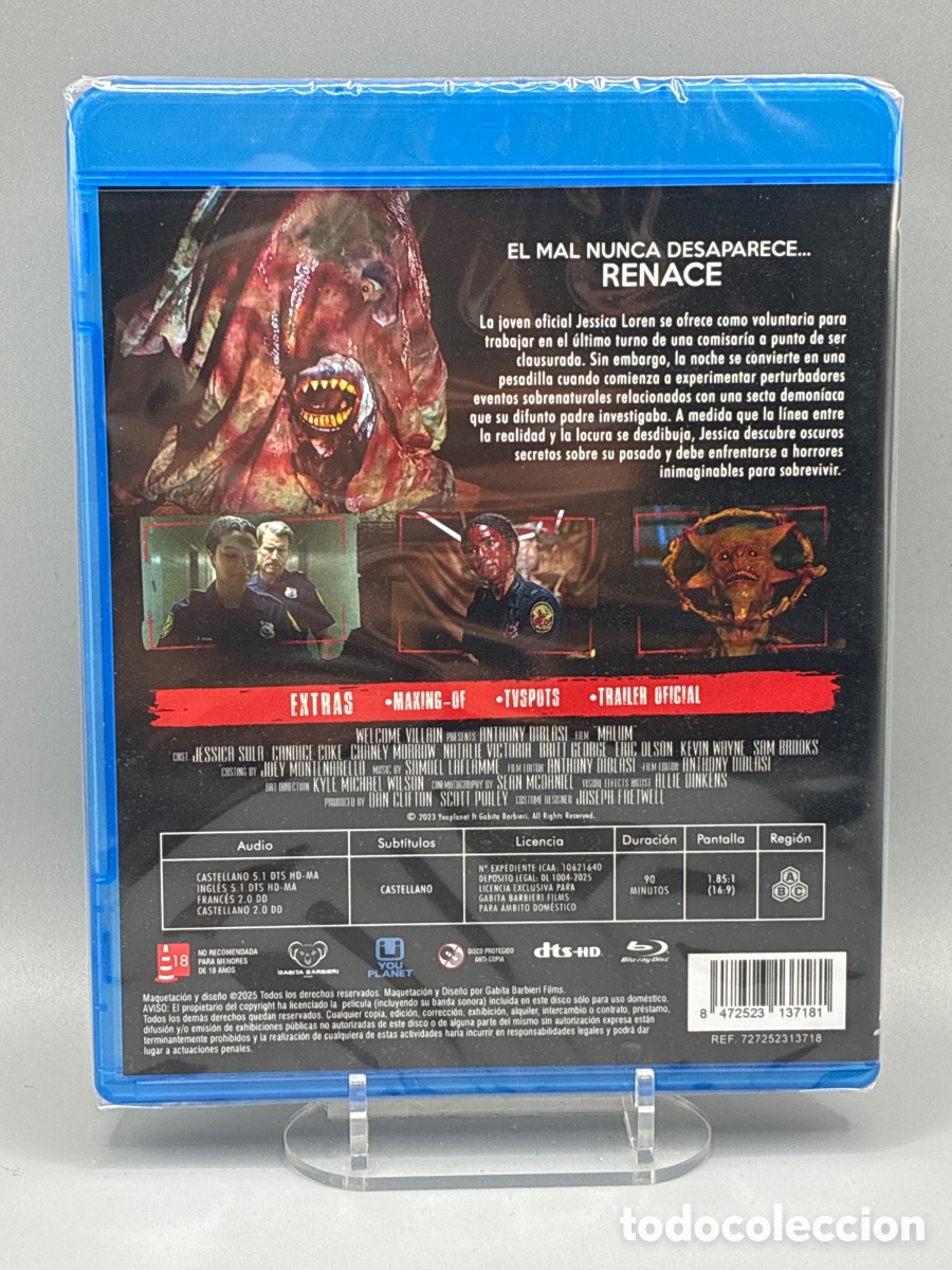 Cine: Malum Edici&oacute;n Bluray - Foto 2