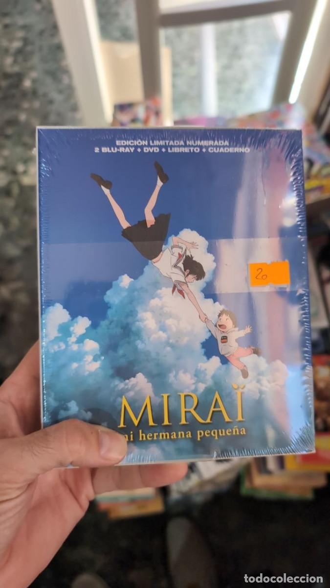 Cine: Mirai, mi hermana peque&ntilde;a, edici&oacute;n limitada Blu-Ray precintada.