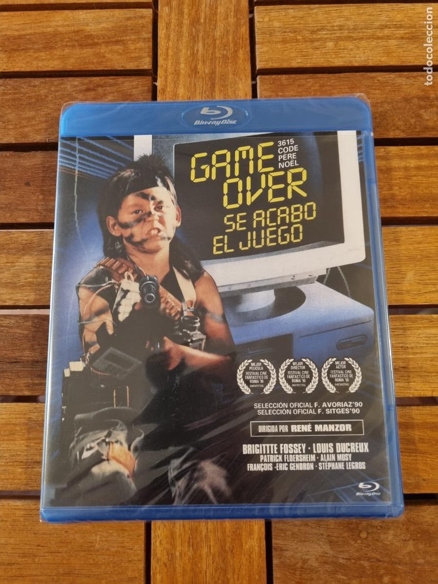 Cine: Game Over - Se acab&oacute; el juego - Blu-ray nuevo - 3615 Code P&egrave;re No&euml;l