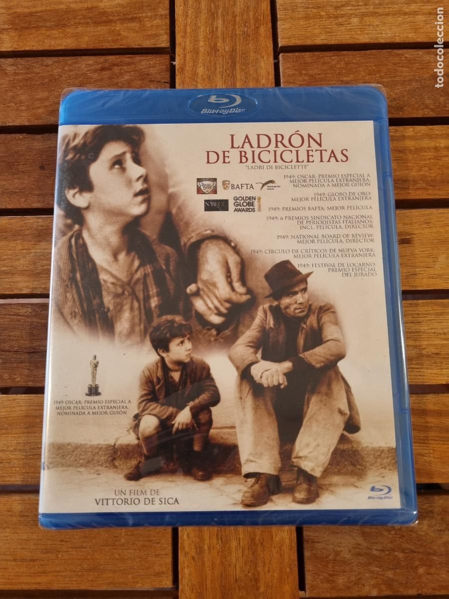 Cine: Ladr&oacute;n de bicicletas - Blu-ray nuevo - Ladri di biciclette