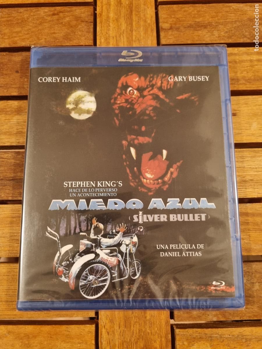 Cine: Miedo azul - Blu-ray nuevo - Silver bullet - Stephen King