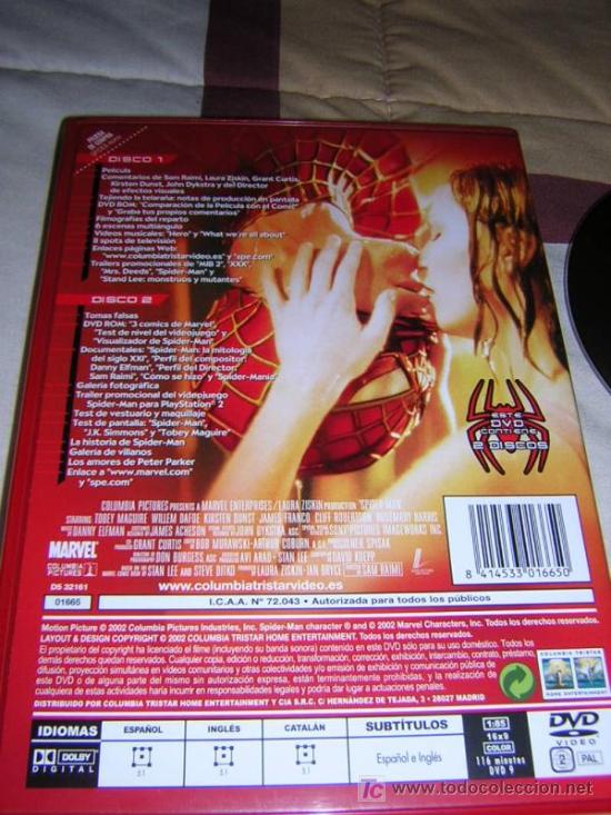 Cine: SPIDERMAN ( 2 DVDs ) - Foto 3